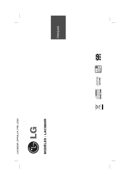 LG LAC3800R Manuel du propriétaire