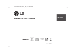 LG LAC7800R Manuel du propriétaire