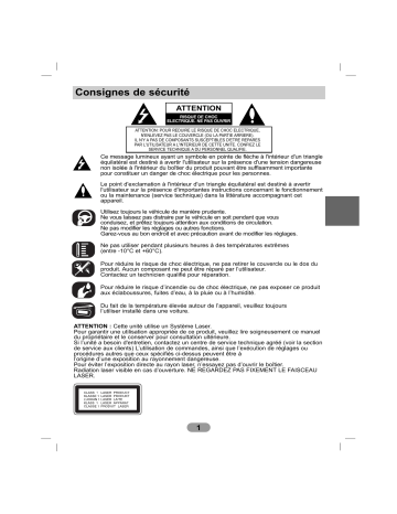 LG LAC7750R Manuel du propriétaire | Fixfr