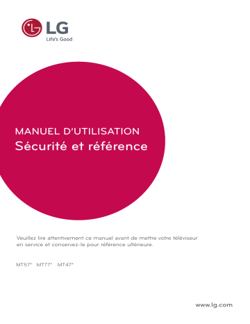 22MT57D-PZ | 24MT47D-PZ | LG 24MT47D-BZ Manuel du propriétaire | Fixfr