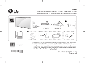 LG 28MT49VF-PZ Manuel du propriétaire | Fixfr