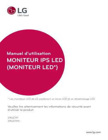 LG 29UC97C-B Manuel du propriétaire | Fixfr