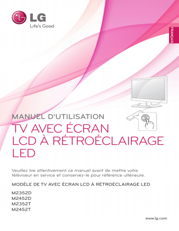 LG DM2352D-PZ | DM2352D-PZ | LG LG M2752D-PZ Manuel du propriétaire | Fixfr