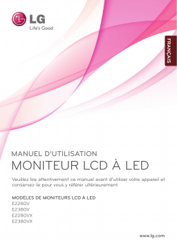 LG E2380VX-PN Manuel du propriétaire