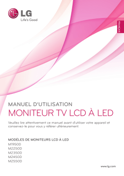 LG LG M2550D-PZ Manuel du propriétaire