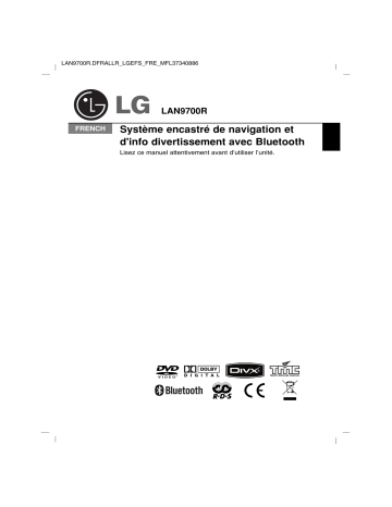LG LAN9700R Manuel du propriétaire | Fixfr