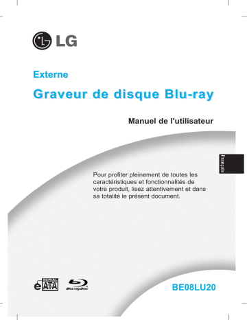 LG LG BE08LU20 Manuel du propriétaire | Fixfr