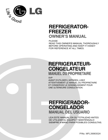 GR-M4923YCA | LG GR-M4925YLC Manuel du propriétaire | Fixfr