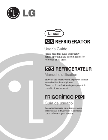 LG GRL2460ACM Manuel du propriétaire | Fixfr