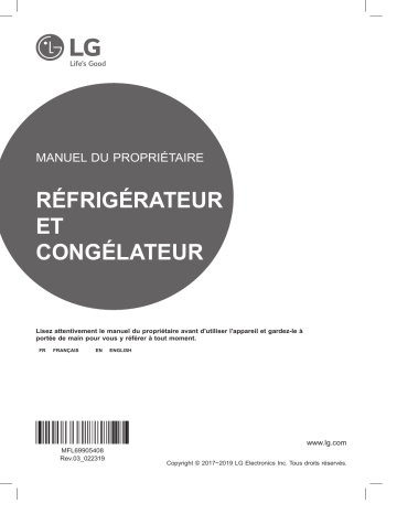 GSB6611PS | LG LG GSB6616PS Manuel du propriétaire | Fixfr