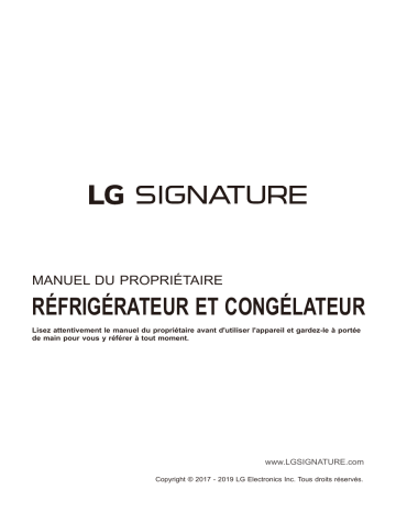 LG LSR100 Manuel du propriétaire | Fixfr