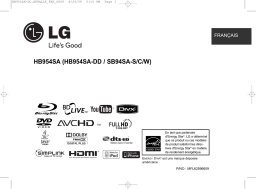 LG HB954SA Manuel du propriétaire