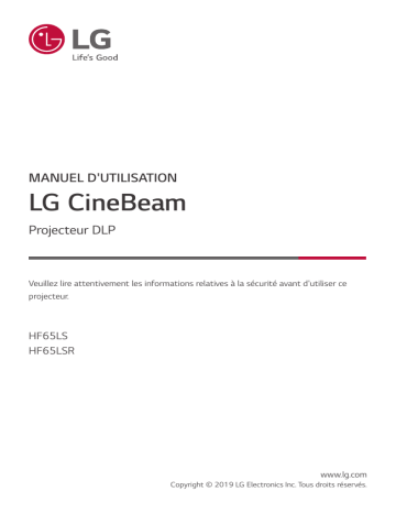 HF65LSR | LG LG HF65LS Manuel du propriétaire | Fixfr