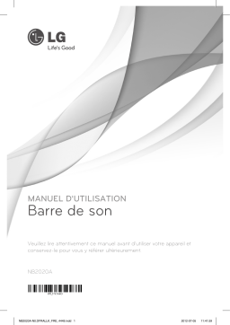 LG NB2020A Manuel du propriétaire