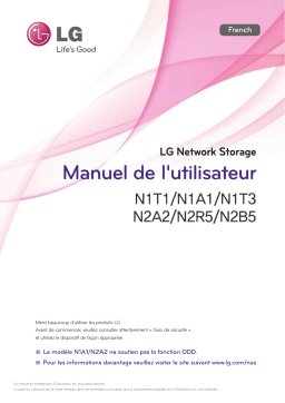 LG N1T1DD1 Manuel du propriétaire