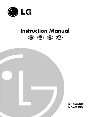 LG LG MH-6320NB Manuel du propriétaire | Fixfr