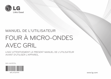 LG LG MH-6690SL Manuel du propriétaire | Fixfr