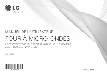 LG LG MS-4680IX Manuel du propriétaire | Fixfr