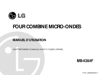 LG MB-4384F Manuel du propriétaire | Fixfr