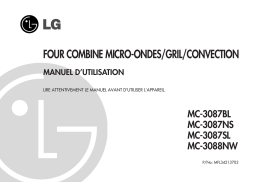 LG MC-3087BL Manuel du propriétaire