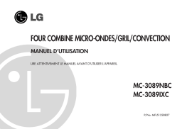 LG MC-3089IXC Manuel du propriétaire