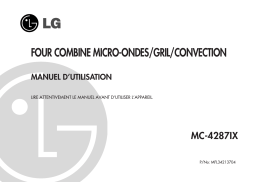 LG MC-4287IX Manuel du propriétaire