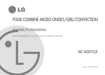 LG MC-8087CLR Manuel du propriétaire | Fixfr
