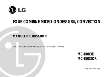 LG MC-8083D Manuel du propriétaire | Fixfr