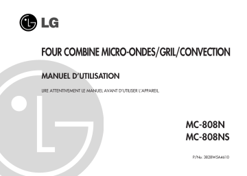 LG MC-808N Manuel du propriétaire | Fixfr