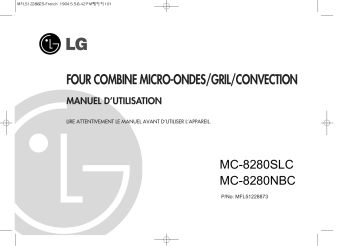 MC-8280NBC | LG MC-8280SLC Manuel du propriétaire | Fixfr