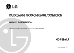 LG MC-9286JLR Manuel du propriétaire