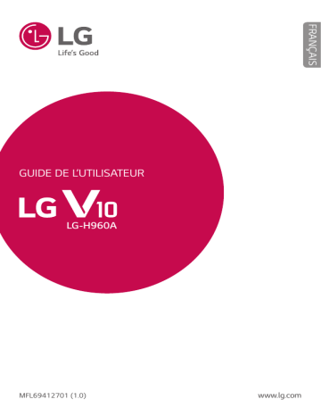 LG V10 | LG LGH960A Manuel du propriétaire | Fixfr