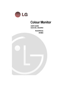 LG STUDIOWORKS 910SC Manuel du propriétaire