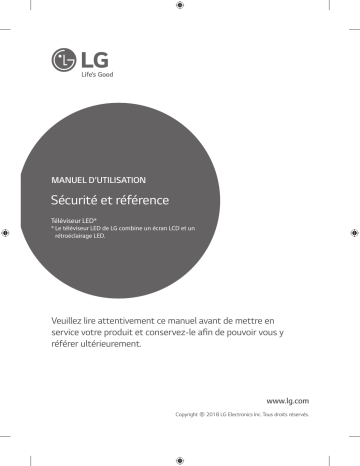 43LK5000PTA | LG 32LK500BPTA Manuel du propriétaire | Fixfr