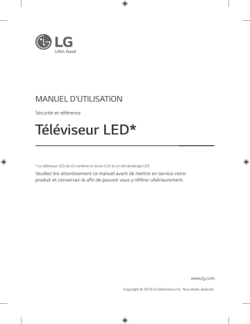 LG 43LM6300PVB Manuel du propriétaire | Fixfr