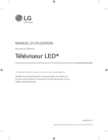 65UM7660PVA | 70UM7380PVA | 55UM7660PVA | 50UM7600PVA | 86UM7580PVA | 49UM7340PVA | LG 75UM7580PVA Manuel du propriétaire | Fixfr