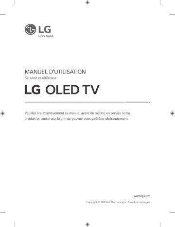 LG OLED65C9PVA Manuel du propriétaire | Fixfr
