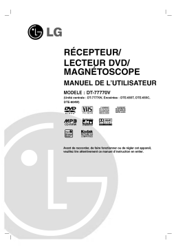 LG DT-77770V Manuel du propriétaire