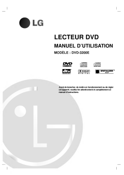 LG DVD-3200E Manuel du propriétaire
