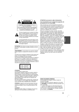 LG XB12-A0U Manuel du propriétaire