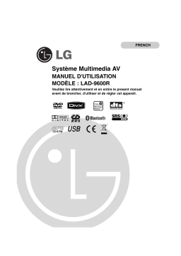 LG LAD-9600R Manuel du propriétaire