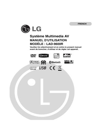 LG LAD-9600R Manuel du propriétaire | Fixfr