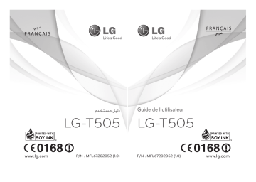 LG LGT505 Manuel du propriétaire | Fixfr
