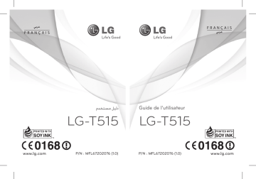 LG LGT515 Manuel du propriétaire | Fixfr