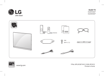 LG OLED65E6V Manuel du propriétaire | Fixfr
