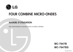 LG MC-7647B Manuel du propriétaire