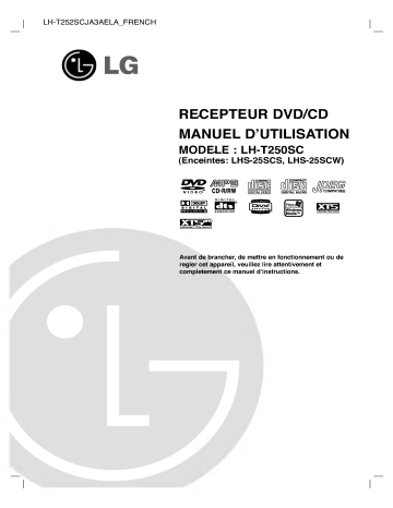 LG LH-T252SC Manuel du propriétaire | Fixfr