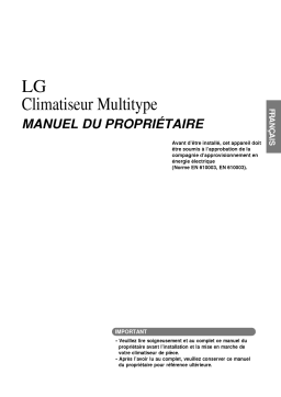 LG LMNH246D3R0.AMRCSAF Manuel du propriétaire