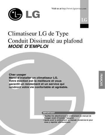 LG TBNH366GSS1.ANWBSAF Manuel du propriétaire | Fixfr