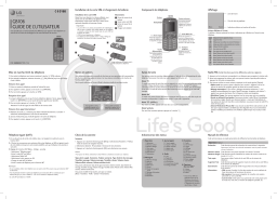 LG GB106 Manuel du propriétaire